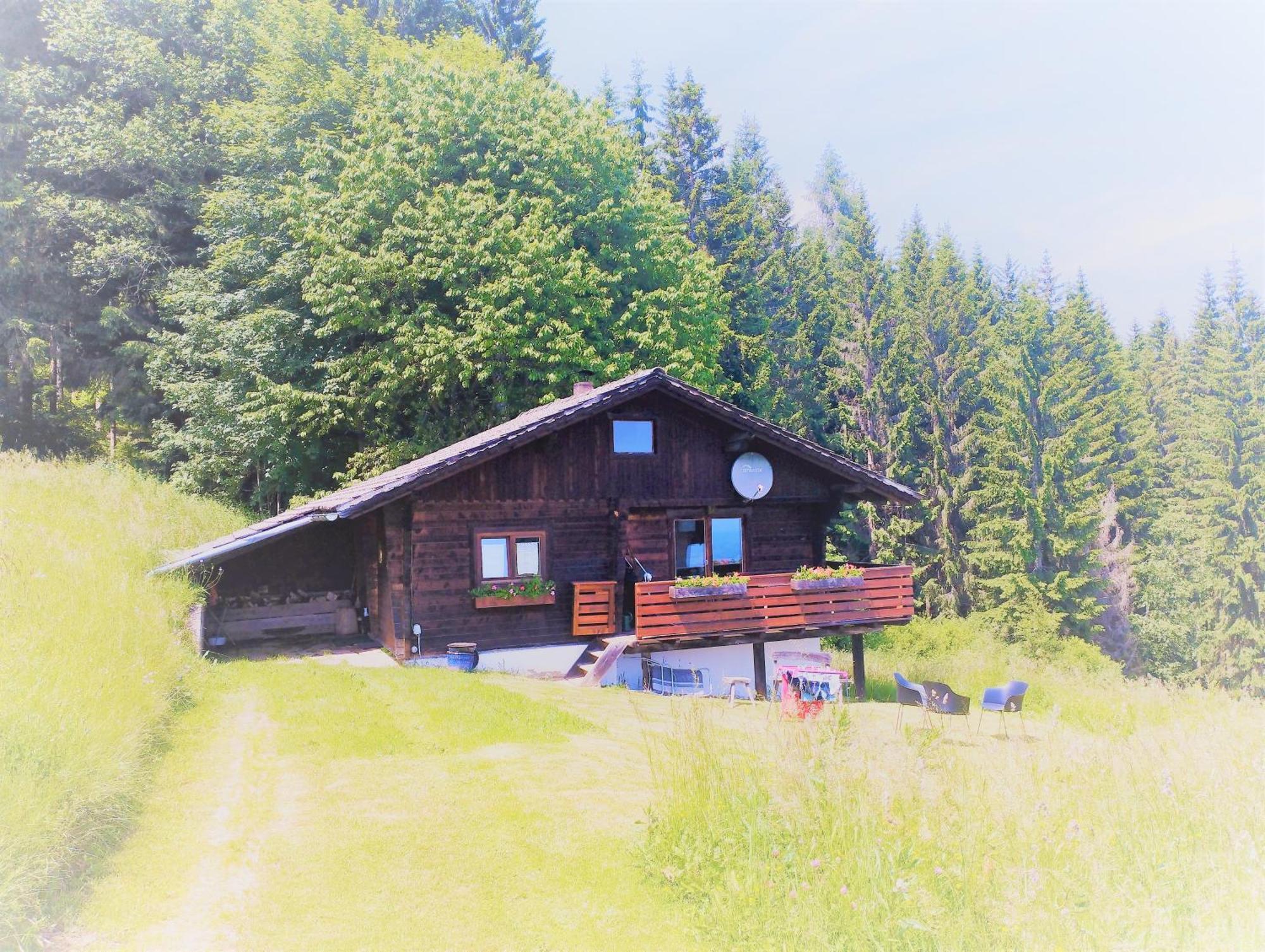 Вилла Urlaub Im Blockhaus Diex Экстерьер фото